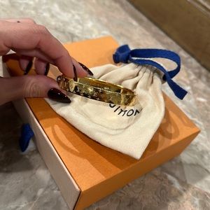 Louis Vuitton nanogram cuff